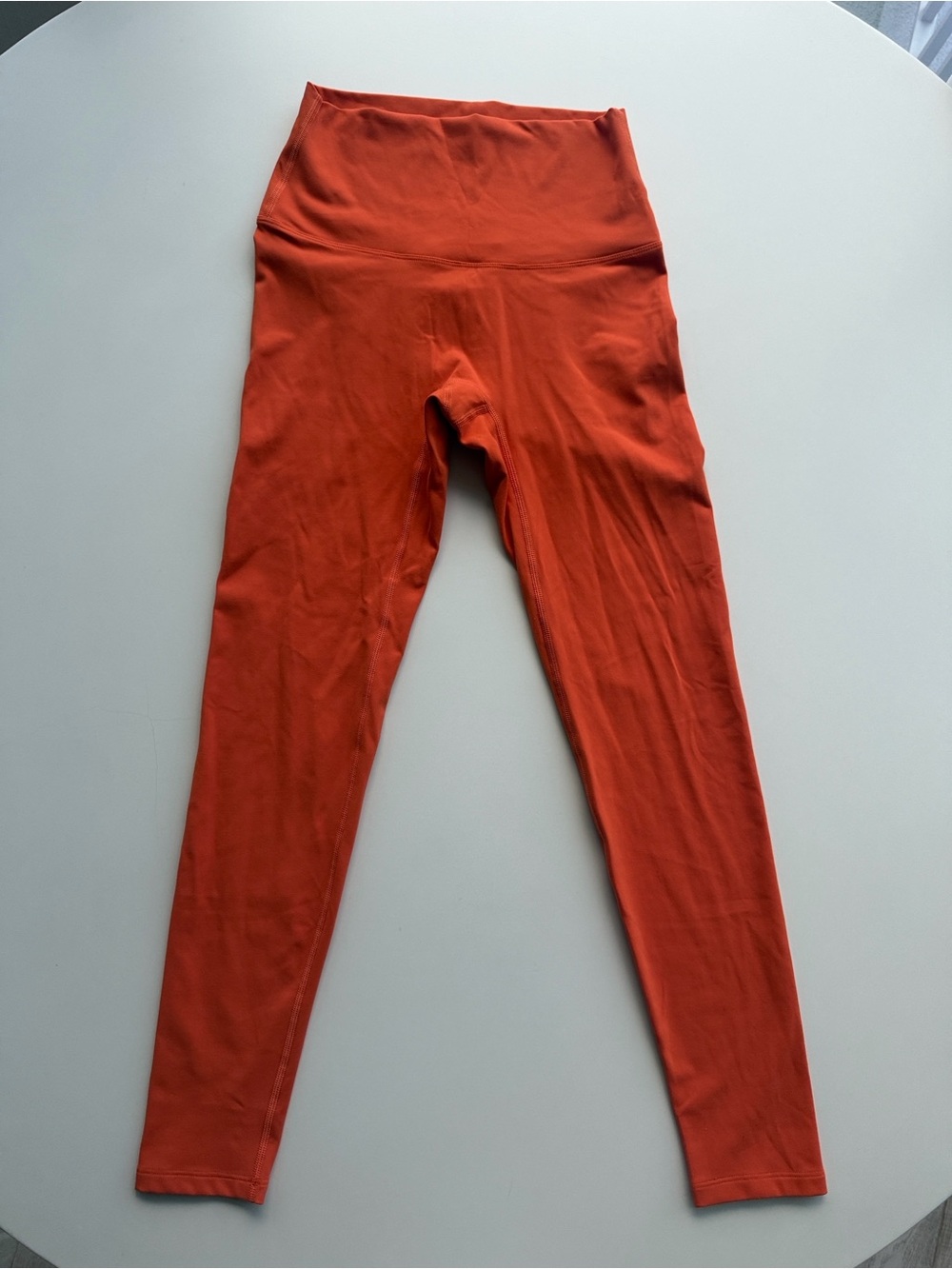 Lululemon Orange Leggings size 4